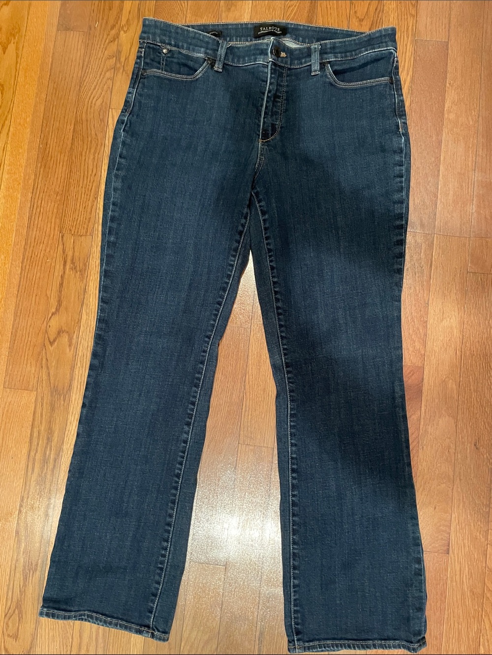 Talbots Flawless Five-Pocket Blue Denim Jeans